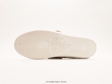 Gucci Ace Sneaker White Navy Red Crystal Patch Low Top 1:1 Rep view 4