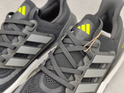 Adidas Ultraboost Light 23 Black White Neon Yellow Running Shoe view 9