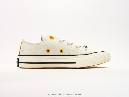 Converse x Matsui Chuck Taylor 70s Low Cream Canvas Dog Art Collab view 2
