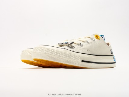 Converse x Matsui Chuck Taylor 70s Low Cream Canvas Dog Art Collab view 5