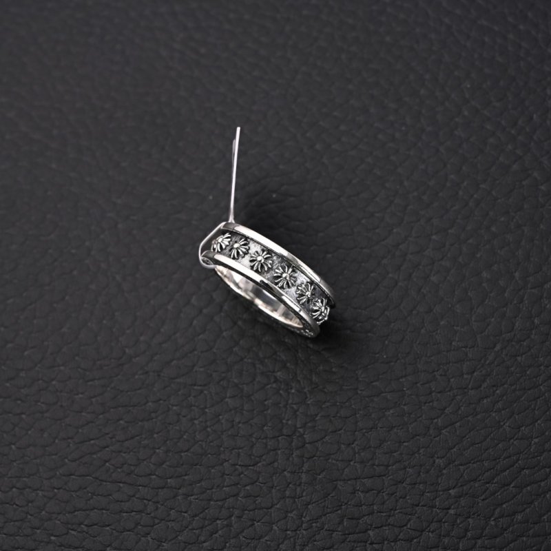 Chrome Hearts Forever Sanskrit Cross Ring Silver view
