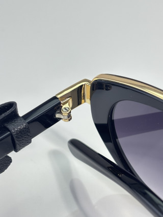 Chanel CH9188 Black Gold Gradient Sunglasses Replica view 8
