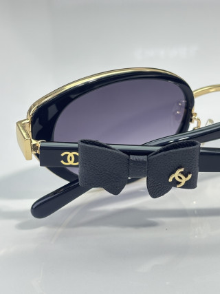 Chanel CH9188 Black Gold Gradient Sunglasses Replica view 9