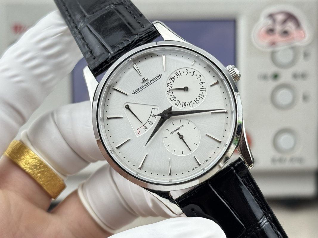 Jaeger-LeCoultre Master Ultra Thin Reserve de Marche 39mm Silver Dial Rep