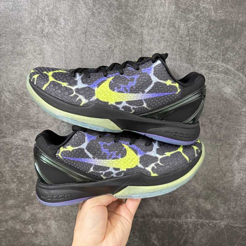 Nike Zoom Kobe 6 Black Purple Volt