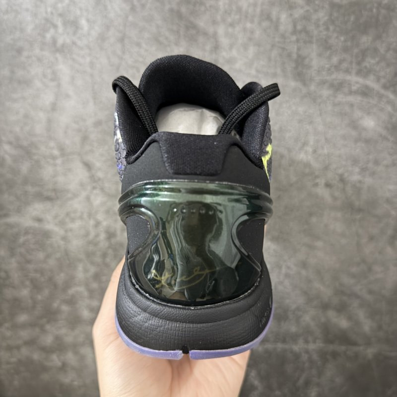 Nike Zoom Kobe 6 Black Purple Volt view