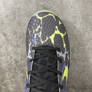 Nike Zoom Kobe 6 Black Purple Volt view 6
