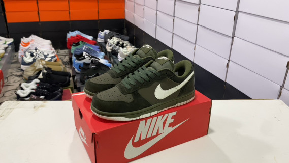 Nike Dunk Low Olive Canvas Replica - UA Sneaker