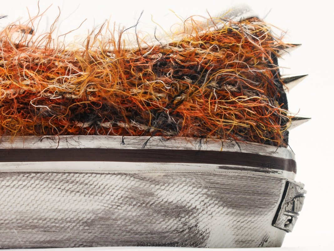 Vans original-style 44 Mohair Mixed Material Black Brown Orange view