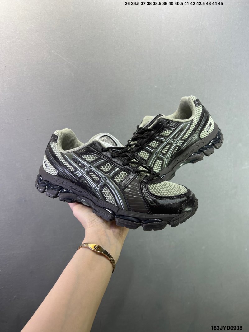 Asics Gel-Kayano 12.1 Black White UA Replica Running Shoe