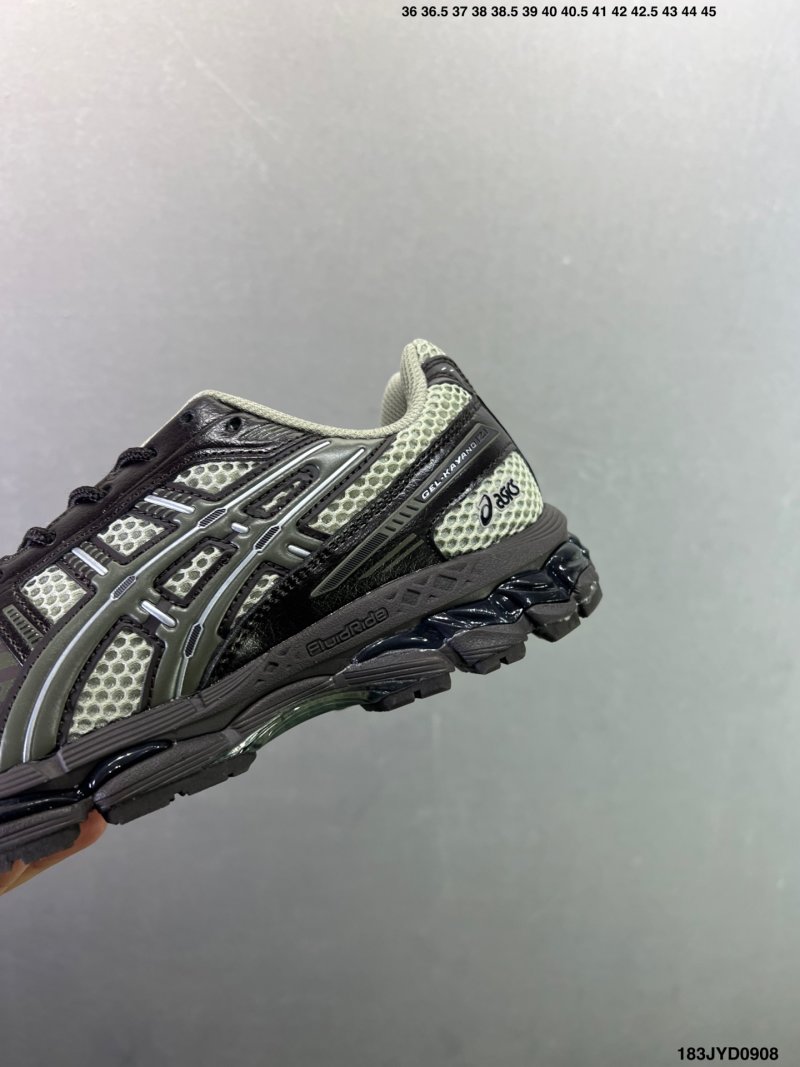 Asics Gel-Kayano 12.1 Black White UA Replica Running Shoe view