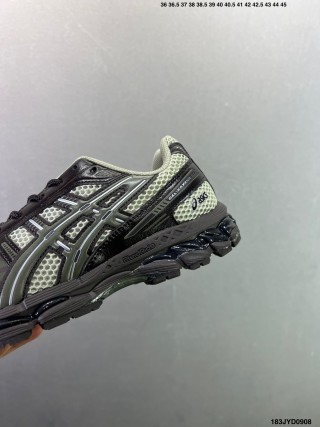 Asics Gel-Kayano 12.1 Black White UA Replica Running Shoe view 8