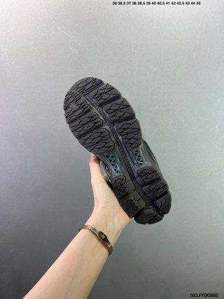 Asics Gel-Kayano 12.1 Black White UA Replica Running Shoe view 9