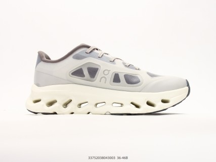 On Cloudtilt Remix White Grey Running Shoe view 2