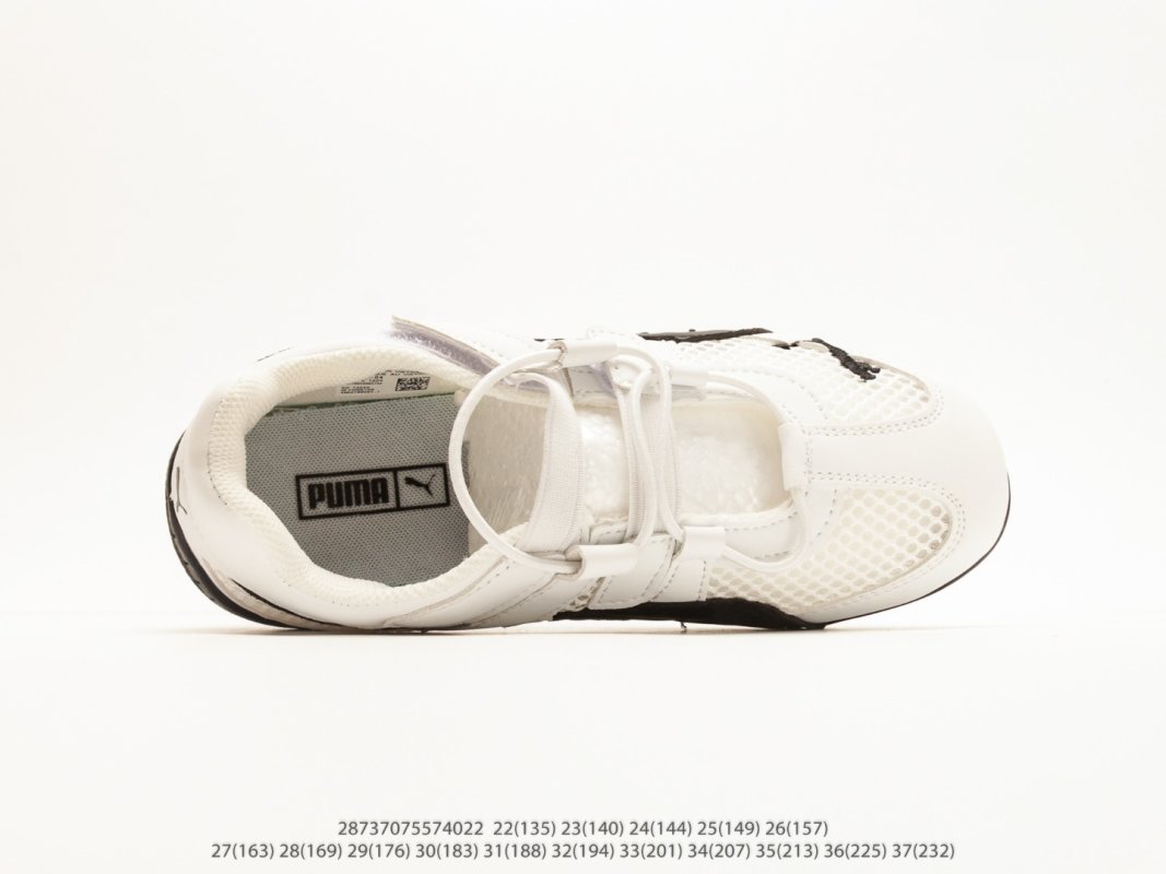 Puma Speedcat OG WNS White Black Women's Motorsport Sneakers UA Replica view