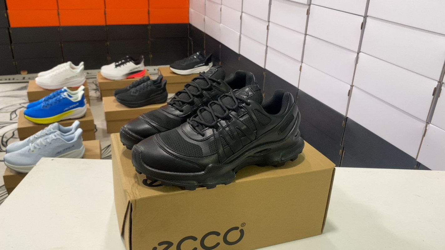 ECCO BIOM Trail Running Shoe Black - UA Replica