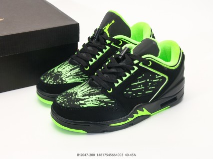 Jordan Air Jordan 5 Retro Low Black Neon Green view 9