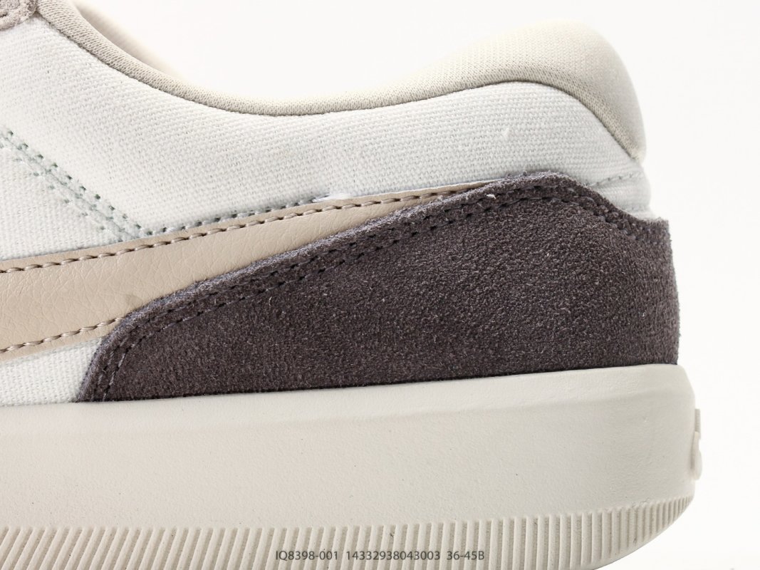 Nike SB Force 58 Cream Navy Suede Low Top Skate Shoe view