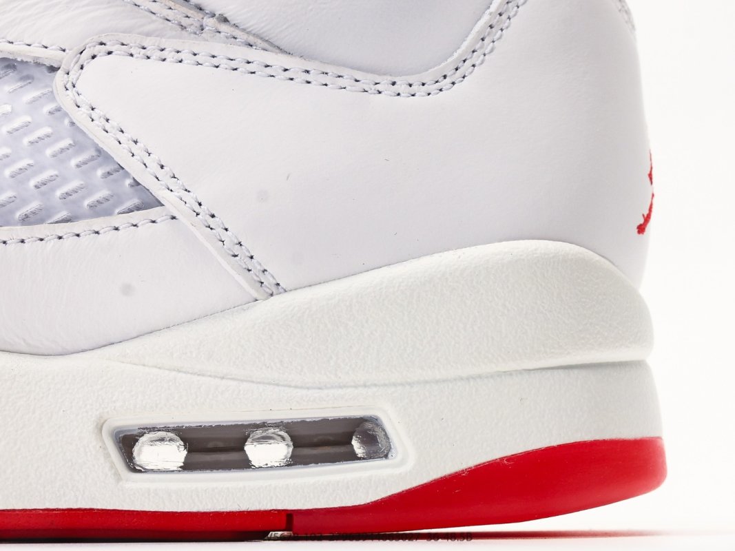 Jordan Air Jordan 5 Retro High White Fire Red Yellow view