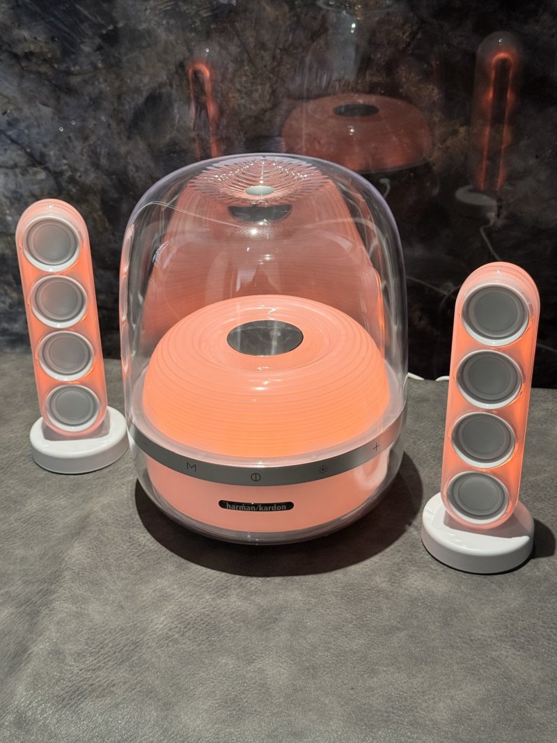 Harman Kardon Crystal Aqua Gen 5 Rose Gold Speaker System