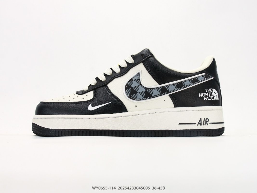 Nike Air Force 1 '07 LX The North Face Collaboration Black White