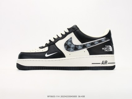 Nike Air Force 1 '07 LX The North Face Collaboration Black White