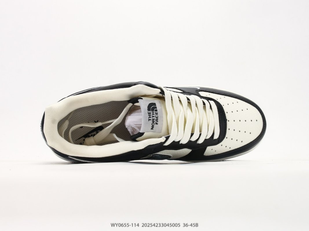 Nike Air Force 1 '07 LX The North Face Collaboration Black White view