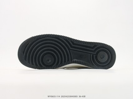 Nike Air Force 1 '07 LX The North Face Collaboration Black White view 4