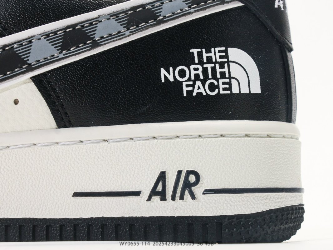 Nike Air Force 1 '07 LX The North Face Collaboration Black White view