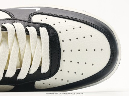 Nike Air Force 1 '07 LX The North Face Collaboration Black White view 8