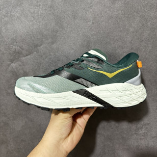 HOKA Speedgoat 7 Low Trail Running Shoe Sage Green White view 2