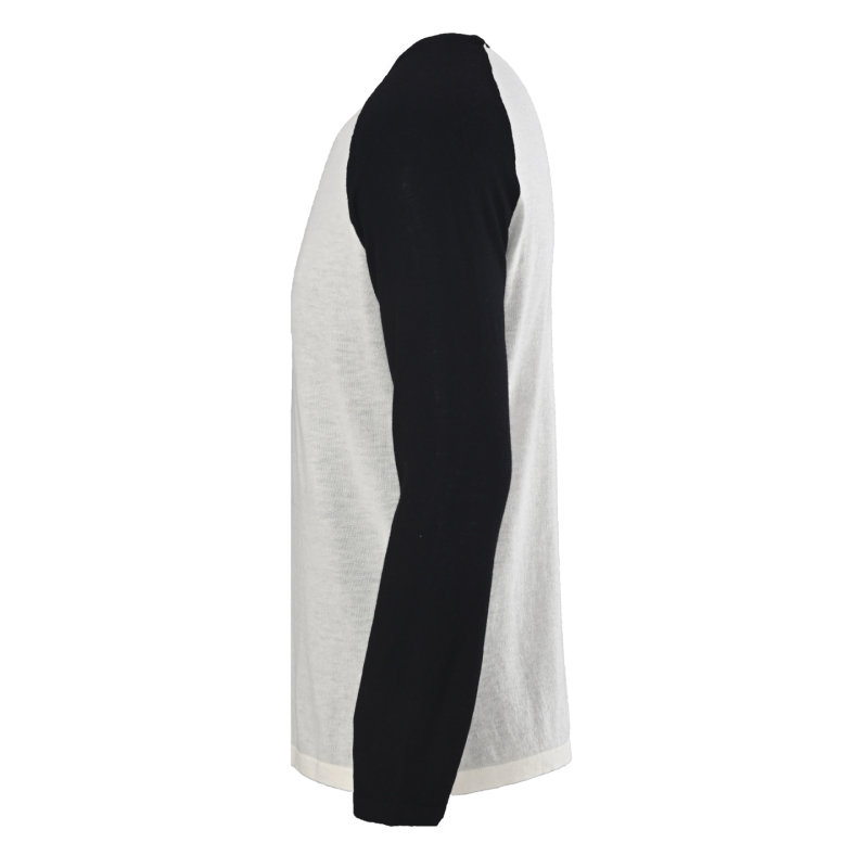 Chrome Hearts Silk Cross Knit Sweater - Black & Gray Colorblock view