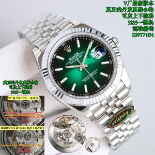 Rolex Datejust 41 Green Dial Steel Watch Replica