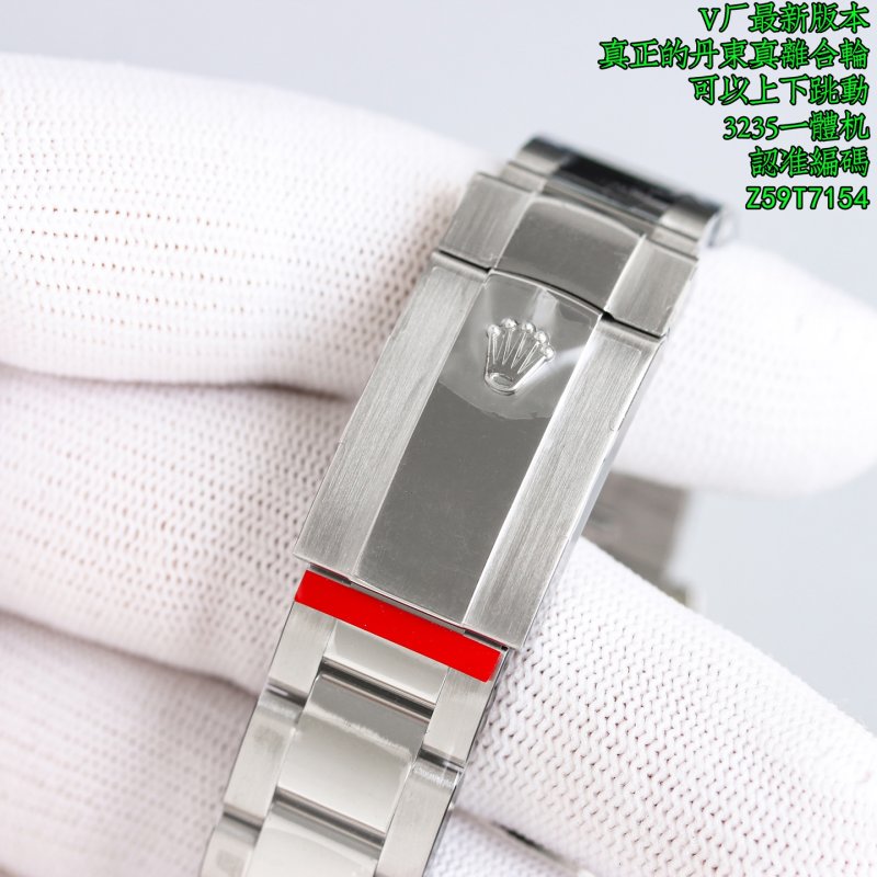 Rolex Datejust 41 Green Dial Steel Watch Replica view