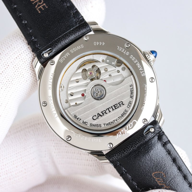 Cartier Drive de Cartier 40mm Silver Dial Replica Watch view