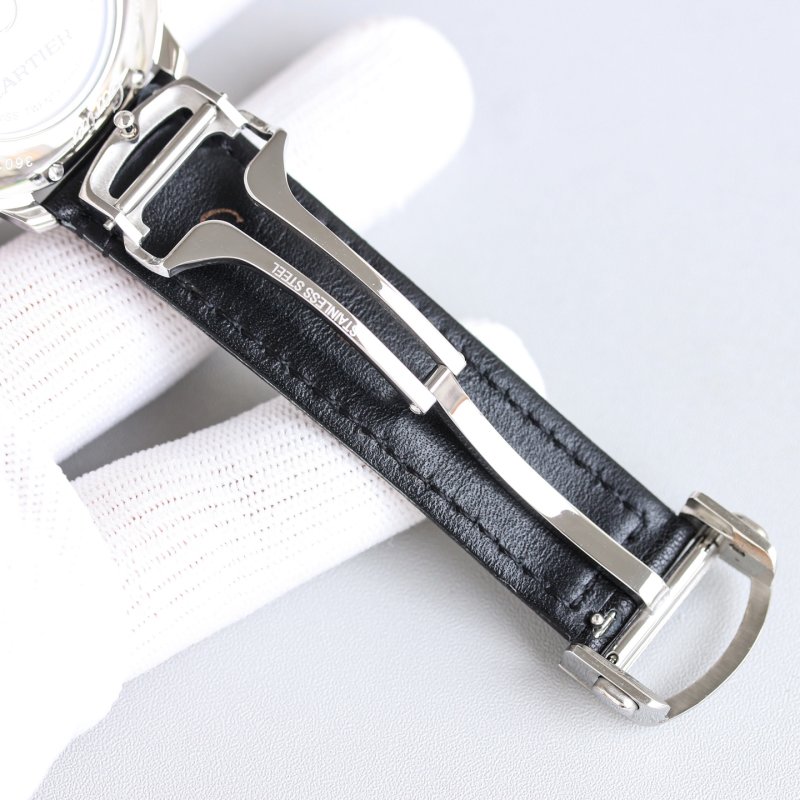 Cartier Drive de Cartier 40mm Silver Dial Replica Watch view