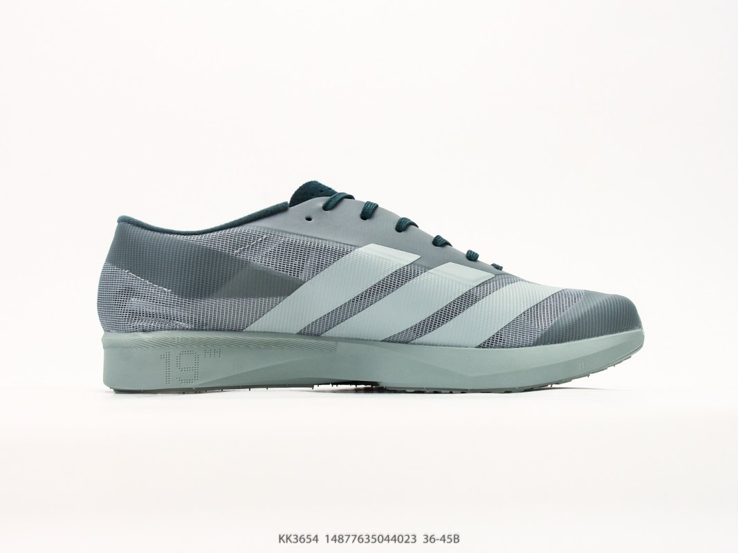 Adidas Y-3 Adizero RC6 Grey Blue Low Top Sneaker view