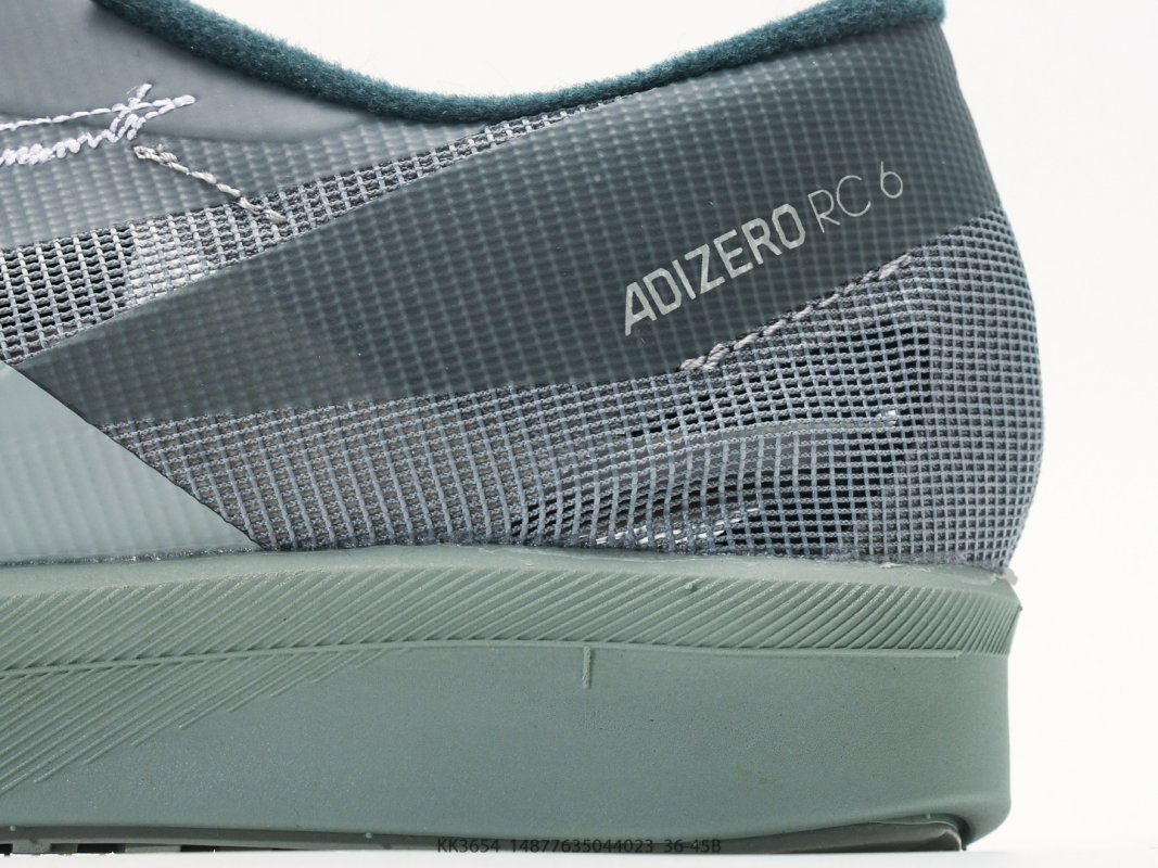 Adidas Y-3 Adizero RC6 Grey Blue Low Top Sneaker view