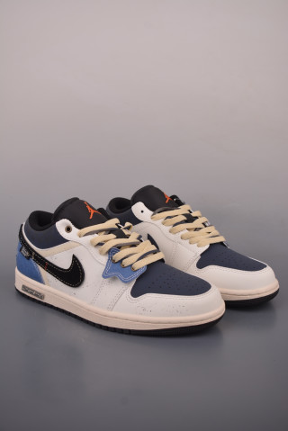 Air Jordan 1 Low Unicorn Shine Navy Cream Blue