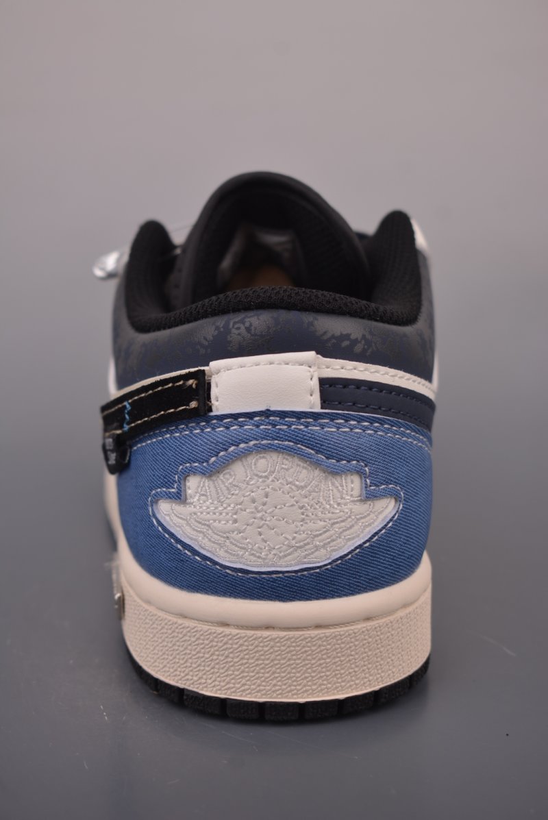 Air Jordan 1 Low Unicorn Shine Navy Cream Blue view
