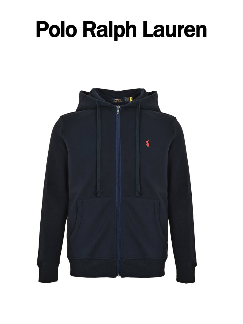 Polo Ralph Lauren Classic Navy Zip Hoodie