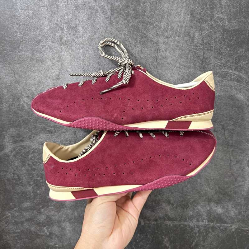 PUMA H-Street Collaboration Burgundy Suede Low-Top Sneaker