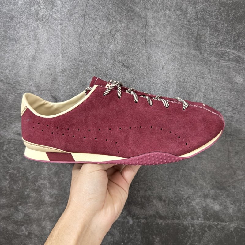 PUMA H-Street Collaboration Burgundy Suede Low-Top Sneaker view
