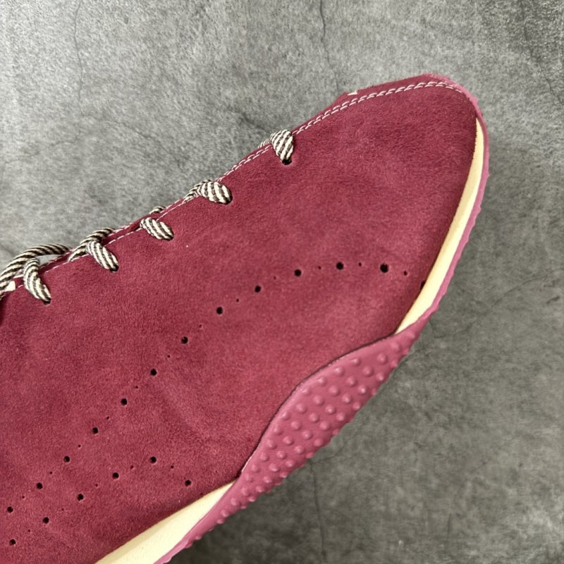 PUMA H-Street Collaboration Burgundy Suede Low-Top Sneaker view