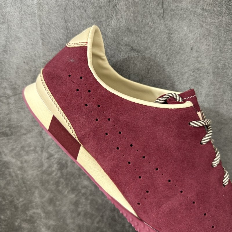 PUMA H-Street Collaboration Burgundy Suede Low-Top Sneaker view