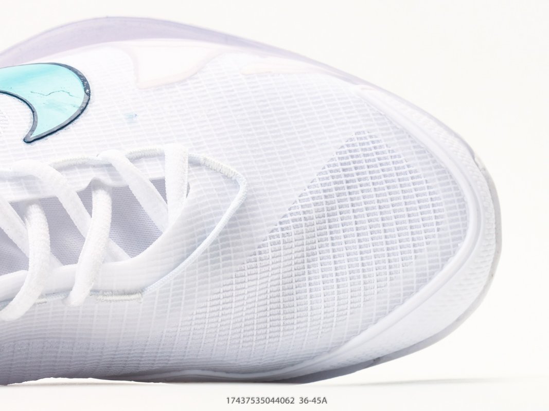 Nike Zoom Vapor Pro HC White Teal Low Top Tennis Shoe view
