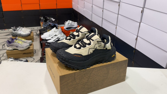 Kolon Sport Litcamp Mega Cream Black Low Outdoor Hiking Shoe