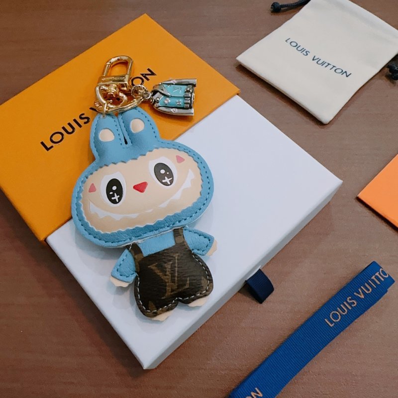 Louis Vuitton Anger Forest Bear Keychain Charm UA Replica view