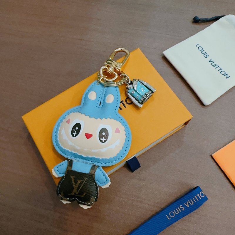 Louis Vuitton Anger Forest Bear Keychain Charm UA Replica view