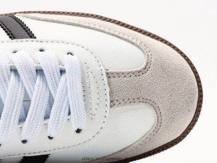 Adidas Samba OG Mule White Black Brown view 8